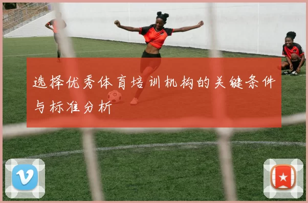 选择优秀体育培训机构的关键条件与标准分析